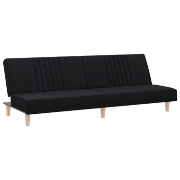 vidaXL Schlafsofa Schwarz Stoff