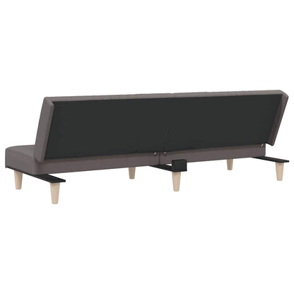 vidaXL Schlafsofa Taupe Stoff