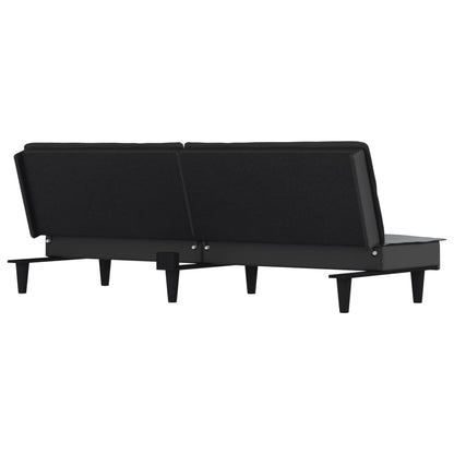 vidaXL Schlafsofa Hellgrau Stoff