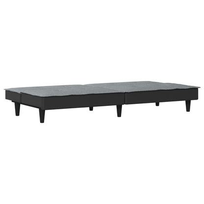 vidaXL Schlafsofa Hellgrau Stoff