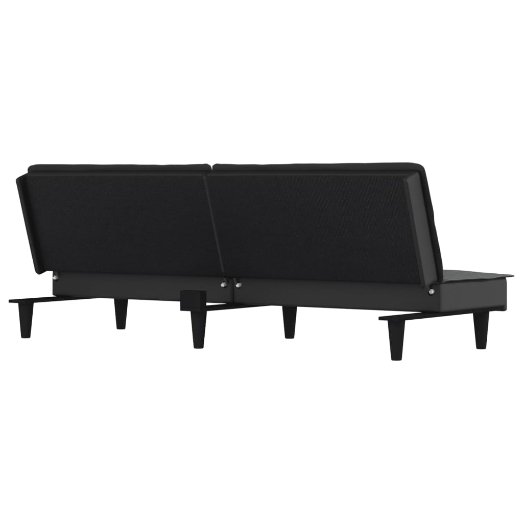 vidaXL Schlafsofa Dunkelgrau Stoff