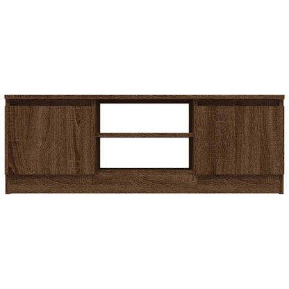 vidaXL TV-Schrank mit Tür Braun Eichen-Optik 102x30x36 cm