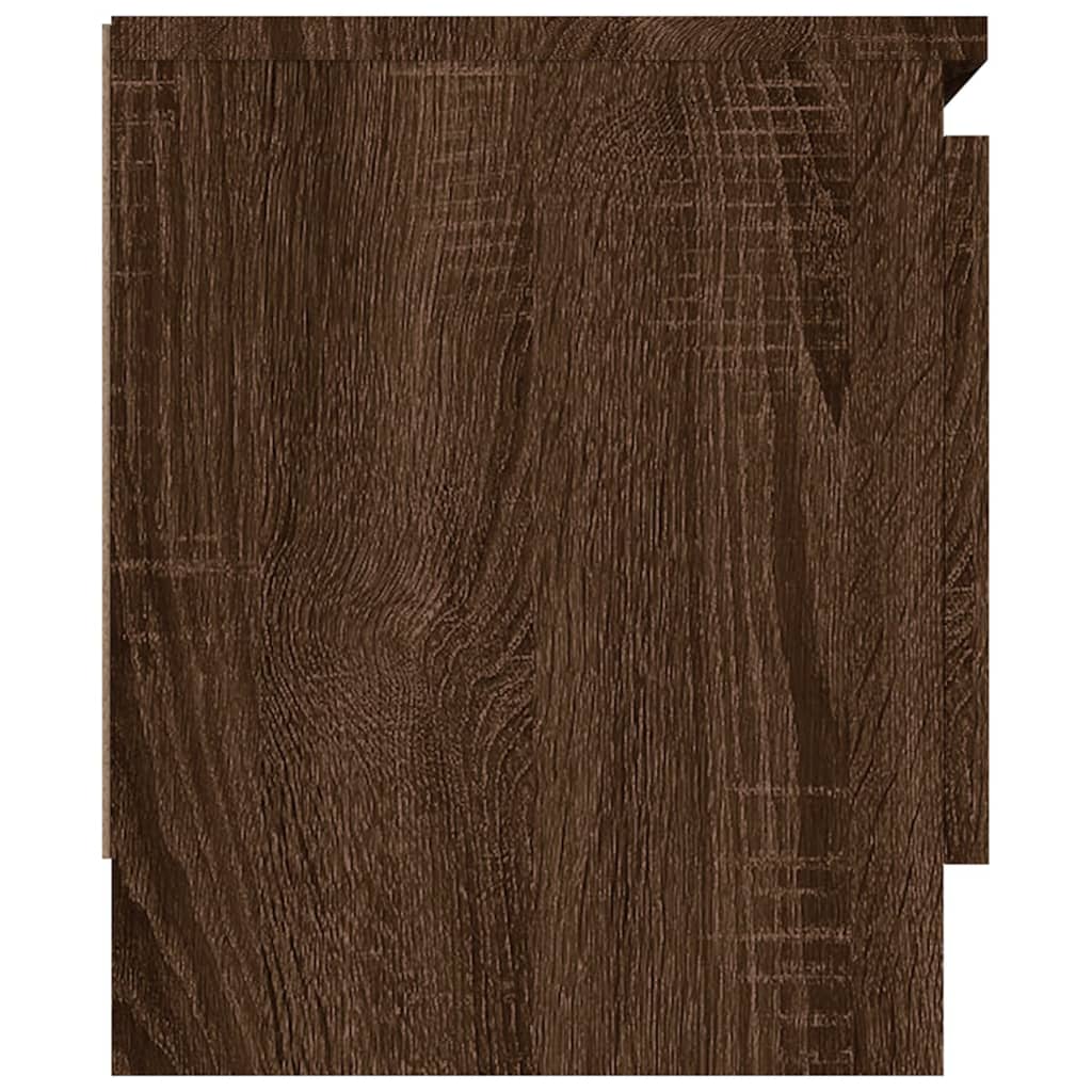 vidaXL TV-Schrank mit Tür Braun Eichen-Optik 102x30x36 cm