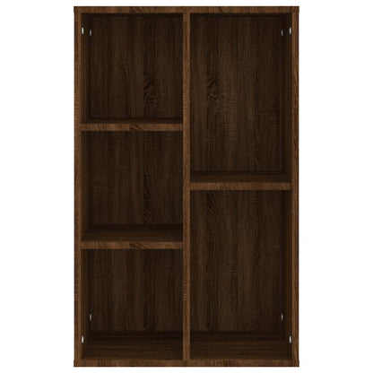 vidaXL Bücherregal/Sideboard Braun Eiche 50x25x80 cm Holzwerkstoff