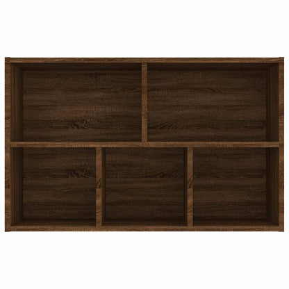 vidaXL Bücherregal/Sideboard Braun Eiche 50x25x80 cm Holzwerkstoff