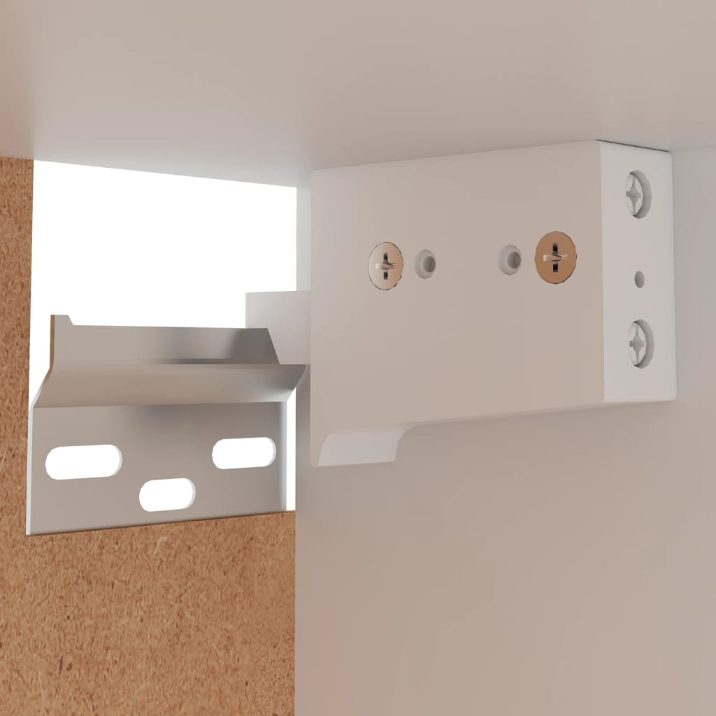 vidaXL Hängeschrank Lyon Grau Sonoma 29,5x31x60 cm Holzwerkstoff