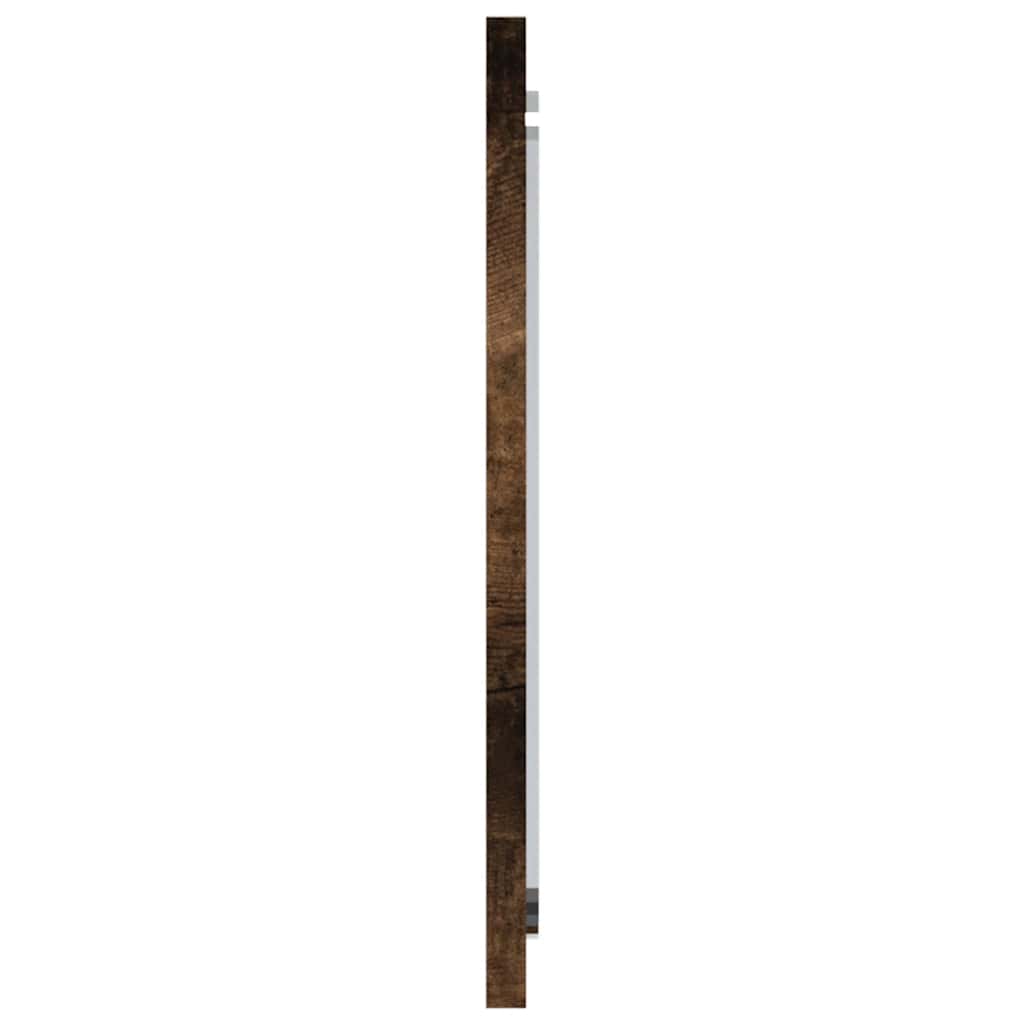 vidaXL 2-tlg. Badmöbel-Set Räuchereiche Holzwerkstoff