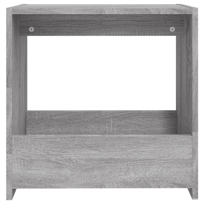 vidaXL Table d'appoint Gris Sonoma 50x26x50 cm Bois d'ingénierie