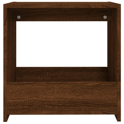 vidaXL Beistelltisch Braun Eichen-Optik 50x26x50 cm Holzwerkstoff