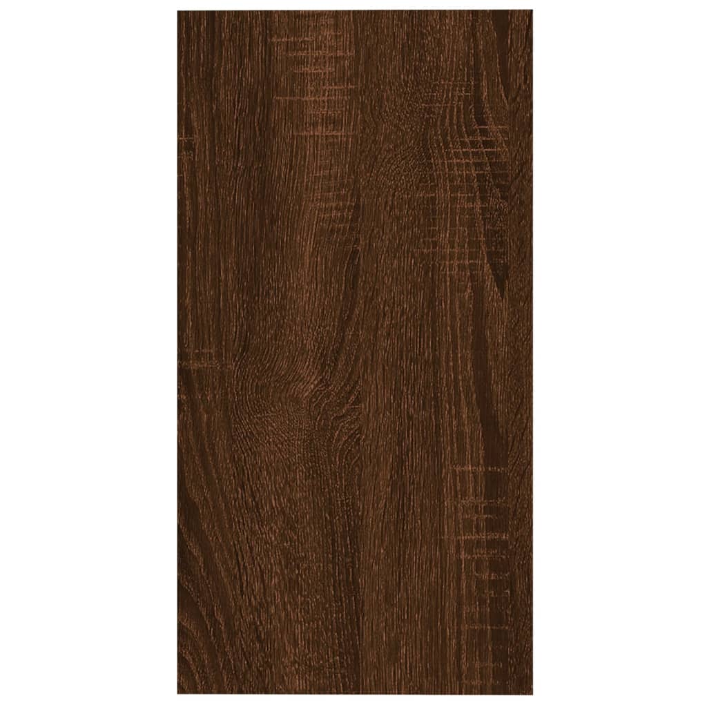 vidaXL Beistelltisch Braun Eichen-Optik 50x26x50 cm Holzwerkstoff