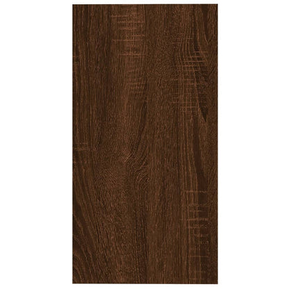 vidaXL Beistelltisch Braun Eichen-Optik 50x26x50 cm Holzwerkstoff