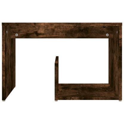 vidaXL Table d'appoint chêne fumé 59x36x38 cm bois d'ingénierie