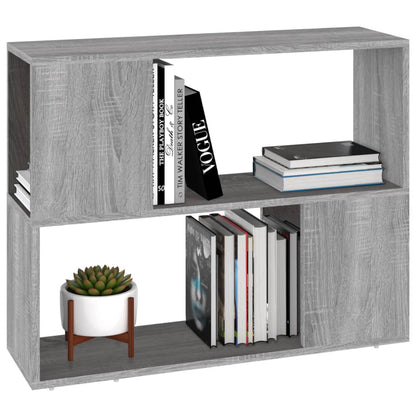 vidaXL Étagère/Séparateur de pièce gris Sonoma 80x24x63 cm
