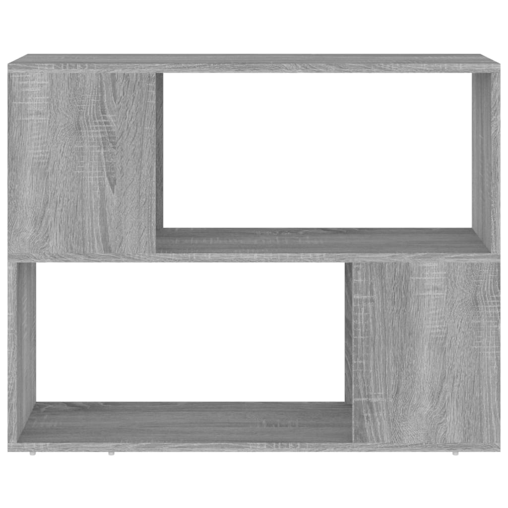 vidaXL Étagère/Séparateur de pièce gris Sonoma 80x24x63 cm