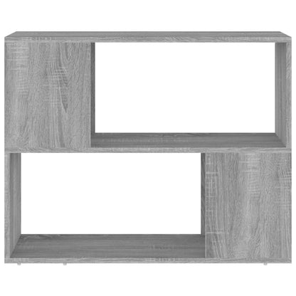 vidaXL Étagère/Séparateur de pièce gris Sonoma 80x24x63 cm