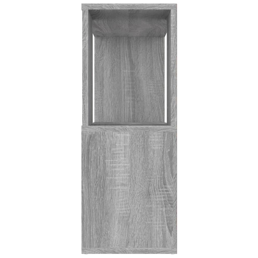 vidaXL Étagère/Séparateur de pièce gris Sonoma 80x24x63 cm