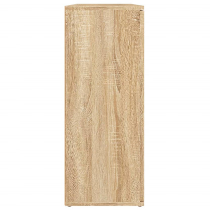 vidaXL Bahut chêne Sonoma 91 x 29,5 x 75 cm Aggloméré