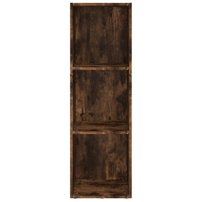 vidaXL Bücherschrank/TV-Schrank Räuchereiche 36x30x114cm Holzwerkstoff