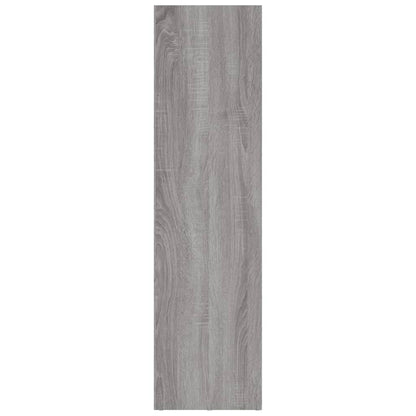 vidaXL Bücherschrank/TV-Schrank Grau Sonoma 36x30x114 cm Holzwerkstoff