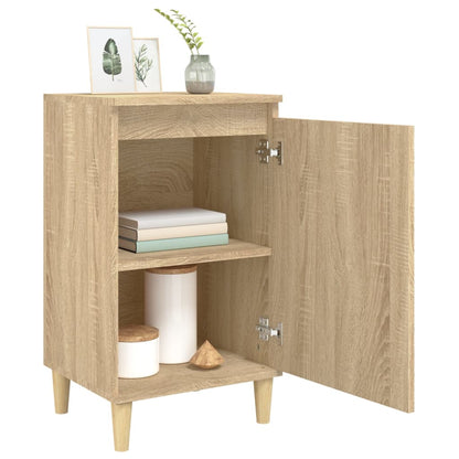 vidaXL Tables de chevet 2 pcs Chêne Sonoma 40x35x70 cm Bois d'ingénierie