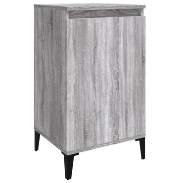 vidaXL Table de chevet gris Sonoma 40x35x70 cm bois d'ingénierie