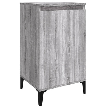 vidaXL Nachttisch Grau Sonoma 40x35x70 cm Holzwerkstoff