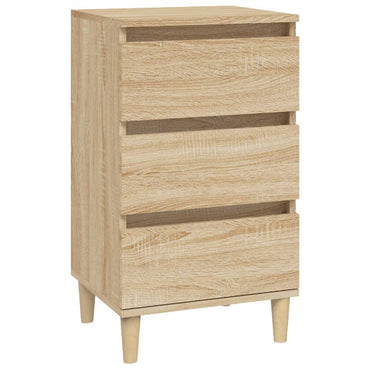 vidaXL Table de chevet chêne Sonoma 40x35x70 cm bois d'ingénierie