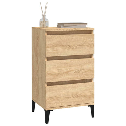 vidaXL Table de chevet chêne Sonoma 40x35x70 cm bois d'ingénierie