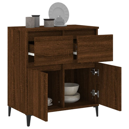 vidaXL Buffet Chêne Marron 60x35x70 cm Bois d'ingénierie