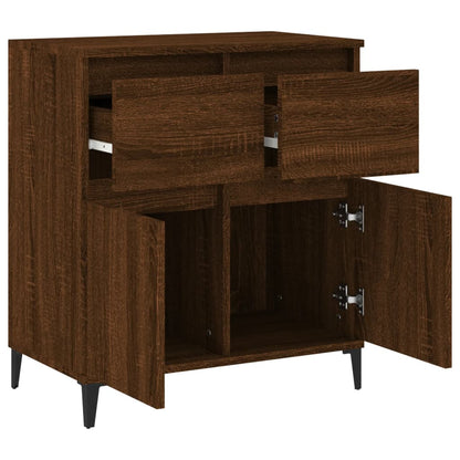 vidaXL Buffet Chêne Marron 60x35x70 cm Bois d'ingénierie