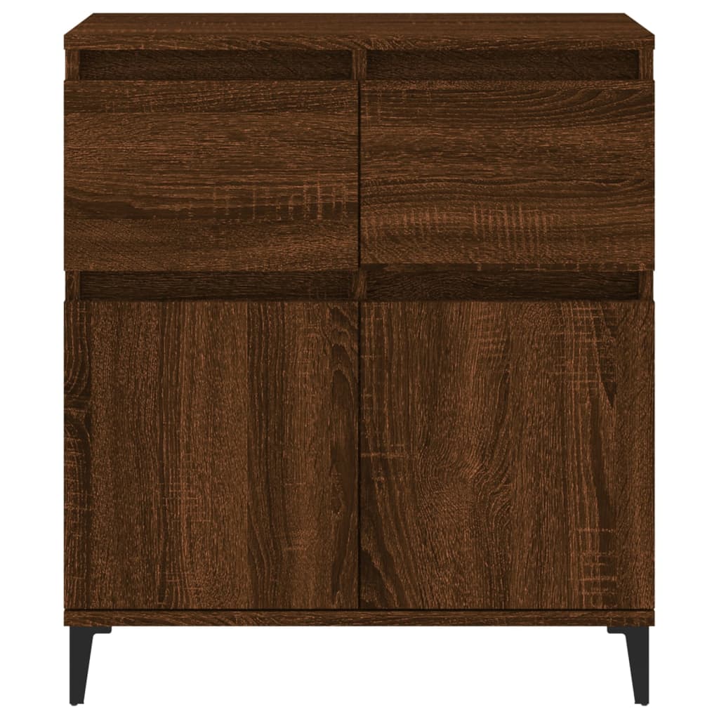 vidaXL Buffet Chêne Marron 60x35x70 cm Bois d'ingénierie