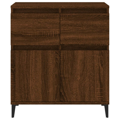 vidaXL Buffet Chêne Marron 60x35x70 cm Bois d'ingénierie