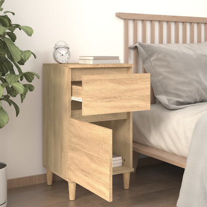 vidaXL Nachttisch Sonoma-Eiche 40x35x70 cm