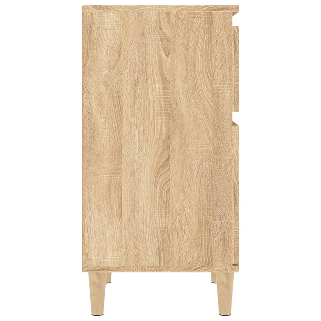 vidaXL Nachttisch Sonoma-Eiche 40x35x70 cm