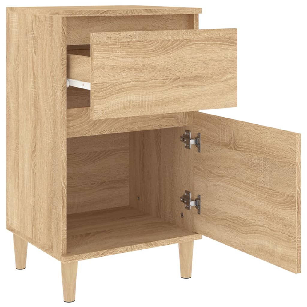 vidaXL Nachttisch Sonoma-Eiche 40x35x70 cm