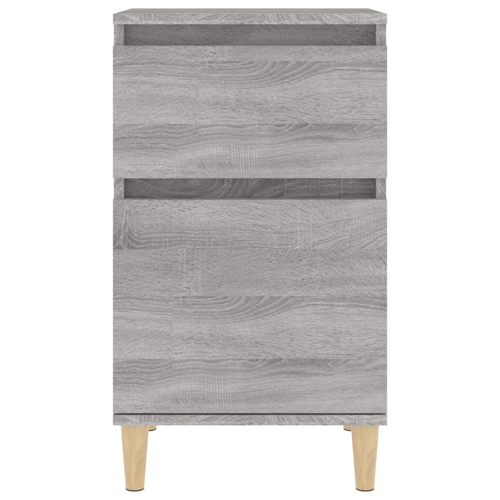 vidaXL Nachttisch Grau Sonoma 40x35x70 cm
