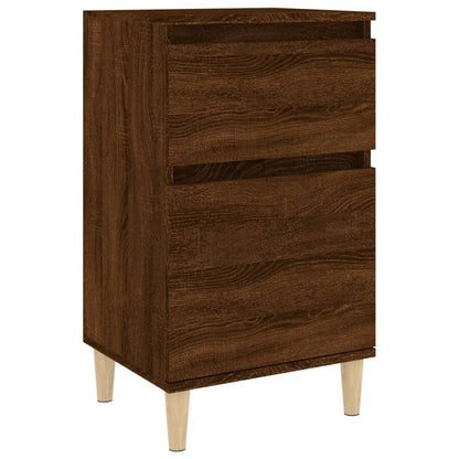 vidaXL Nachttisch Braun Eichen-Optik 40x35x70 cm