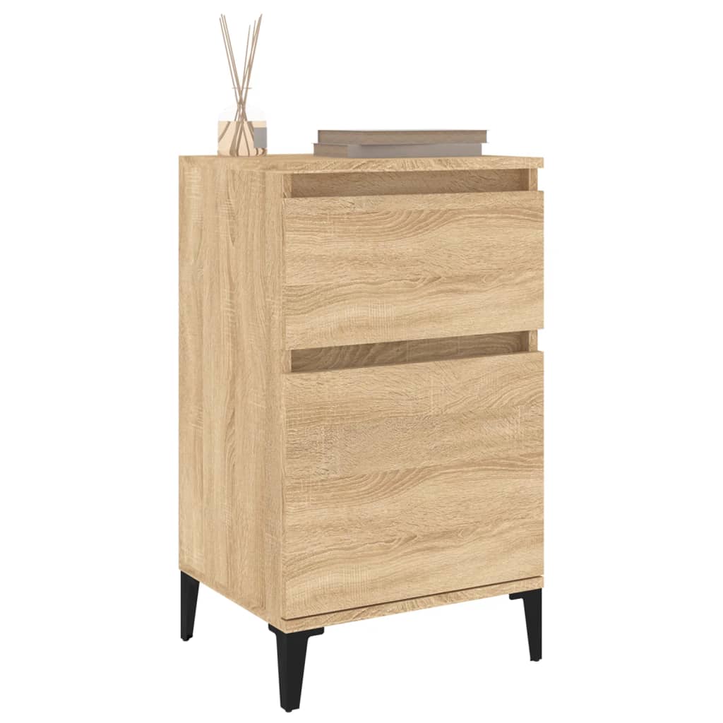 vidaXL Nachttisch Sonoma-Eiche 40x35x70 cm