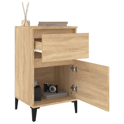 vidaXL Nachttisch Sonoma-Eiche 40x35x70 cm