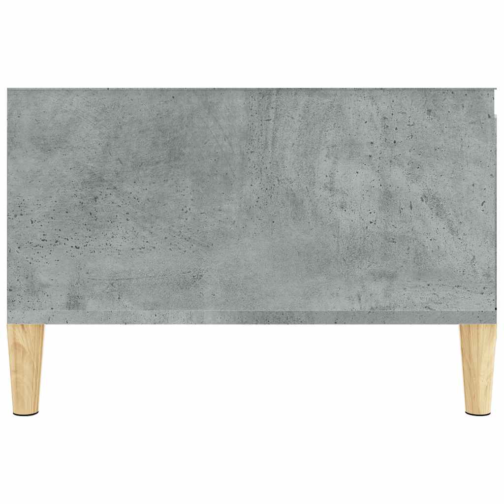 vidaXL Table basse gris béton 55x55x36,5 cm Bois d'ingénierie
