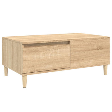 vidaXL Table basse chêne Sonoma 90x50x36,5 cm aggloméré