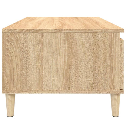vidaXL Table basse chêne Sonoma 90x50x36,5 cm aggloméré