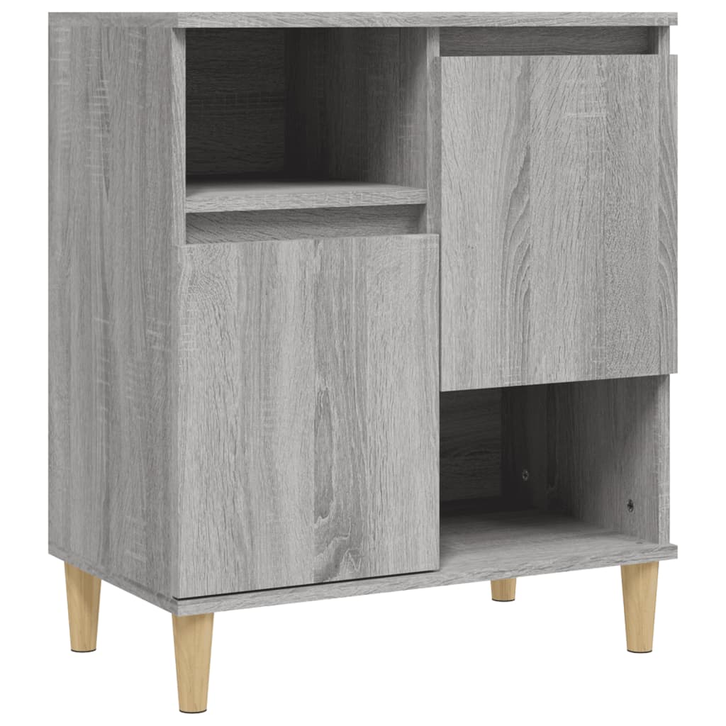 Sideboard Grau Sonoma 60x35x70 cm Holzwerkstoff