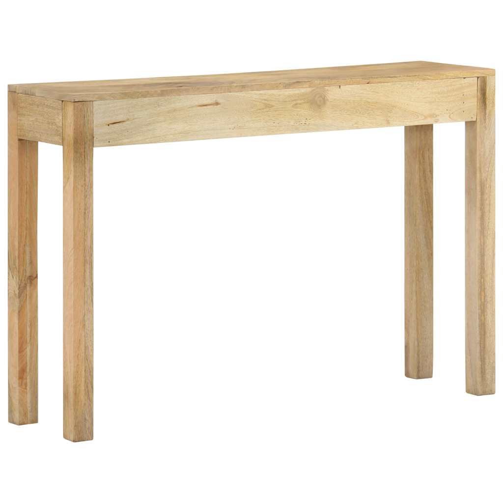vidaXL Konsolentisch 110x30x75 cm Gebleichtes Massivholz Mango
