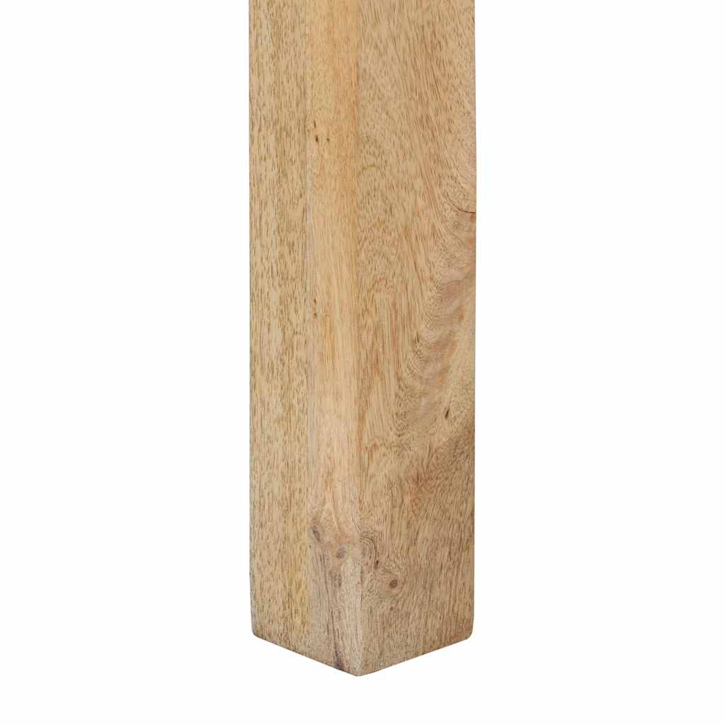vidaXL Konsolentisch 110x30x75 cm Gebleichtes Massivholz Mango