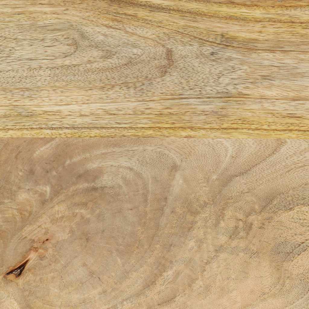 vidaXL Konsolentisch 110x30x75 cm Gebleichtes Massivholz Mango