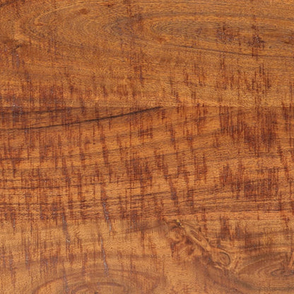vidaXL Table console 120x32x80 cm Bois d'acacia massif brut