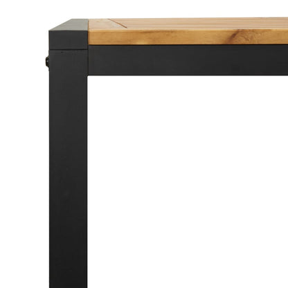 vidaXL Table de jardin avec pieds en U 160x80x75 cm Bois d'acacia massif