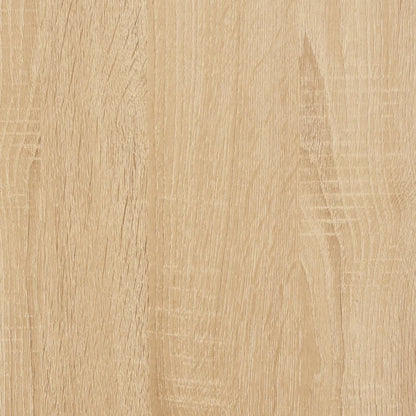 vidaXL Schreibtisch Sonoma-Eiche 80x50x90 cm Holzwerkstoff und Eisen