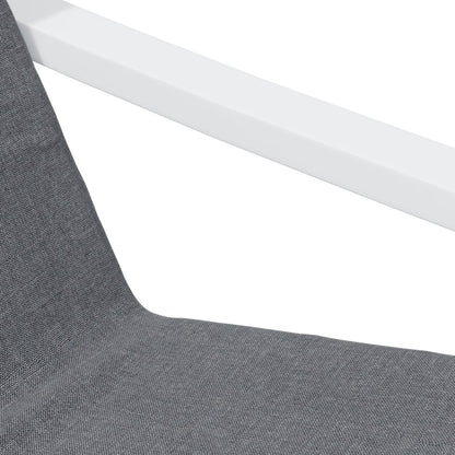 vidaXL Fauteuil de relaxation gris foncé en tissu